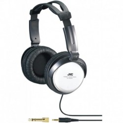 Audifonos JVC HARX500 Full-Size Headphones (Silver)