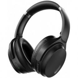 Audifonos Active Noise Cancelling Headphones, HROEENOI JZ02 Bluetooth Wireless Over Ear Headphones with CVC 8.0 Microphone Deep Bass Headset, 40 Hours