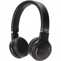 Audifonos JBL Duet Bluetooth Wireless On-Ear Headphones - Black