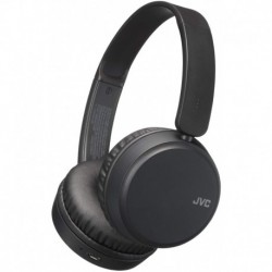 Audifonos JVC Deep Bass Wireless Headphones, Bluetooth 4.1, Boost Function, Voice Assistant Compatible, 17 Hour Battery Life - HAS35BTB(Black)