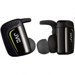 Audifonos JVC True Wireless Earbuds for Sports & Fitness, Sweat/Water Proof IPX5, Bluetooth Connectivity, Pivot Motion Fit, 3 Point Support Structure,