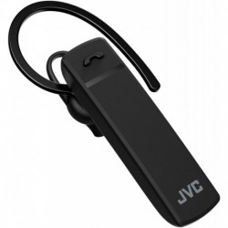 Audifonos JVC Bluetooth Headset, Wireless Earbuds, 5.0, Long Battery Life (20 Hours), Work from Home, Telework, Compatible with HD Voice - HAC300B (Bl