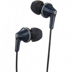 Audifonos PANASONIC Wired Earphones 3.5 mm Jack Black (RP-HJE125E-K)