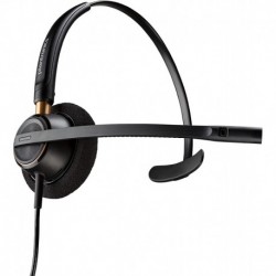 Audifonos Plantronics 89433-01 Wired Headset, Black