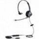 Audifonos USB Headset with Microphone Noise Cancelling & Mic Mute, Mono Computer Headphone for Call Center Office Business PC Softphone Calls Microsof