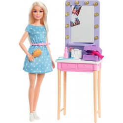 Muñeca Con Tocador Barbie Big City Big Dreams Malibu Gyg39 (Entrega Inmediata)