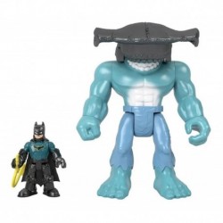 Batman Y Rey Tiburón Figura 17cm Imaginext Mattel Gmp97 (Entrega Inmediata)