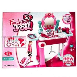 Set Tocador 2 En 1 Ref 008-923a Moda Belleza Beauty (Entrega Inmediata)