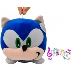 Alcancía Musical Peluche Sonic Con Sonidos Y Luces (Entrega Inmediata)