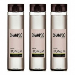 3 Shampoo Antioleosidad Homem (Entrega Inmediata)