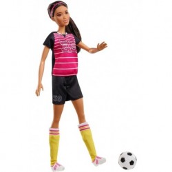 Muñeca Barbie Futbolista 60 Aniversario Original Mattel (Entrega Inmediata)