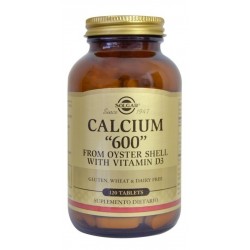 Calcium 600 Vd3 X 120tab Solgar (Entrega Inmediata)