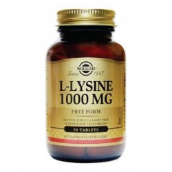L-lysine 1000mg X 50tab -solgar (Entrega Inmediata)