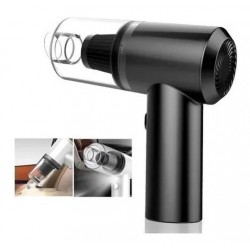 Aspiradora Portátil Mini 2 En 1 Interior Exterior Negro (Entrega Inmediata)