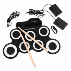 Batería Electrónica Musical Portable Drum Kit 7 Almohadillas (Entrega Inmediata)