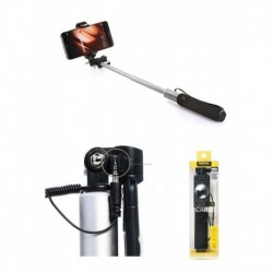 Selfie Palo Mini Monopie Stick Premium Remax Cable 360 (Entrega Inmediata)
