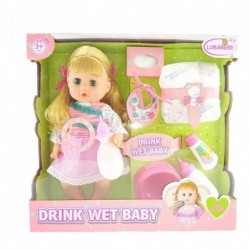 Bebe Vestido Rosado Baby Drink (Entrega Inmediata)