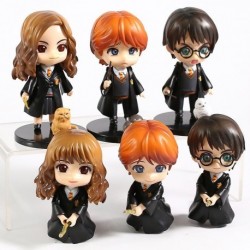 Figura Harry Potter Set X6 Hermione Ron (Entrega Inmediata)