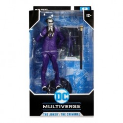 Dc Multiverse The Joker Criminal Figura Mcfarlane Nueva (Entrega Inmediata)