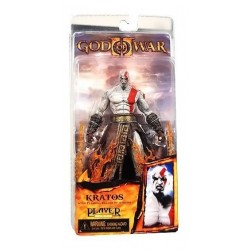 God Of War 2 Kratos Con Espadas De Llamas Figura En Blister (Entrega Inmediata)