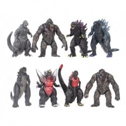 Godzilla Vs King Kong Colección 8 Figuras En Bolsa (Entrega Inmediata)