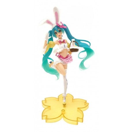Vocaloid Hatsune Miku Orejas De Conejo Figura En Bolsa (Entrega Inmediata)