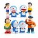 Doraemon El Gato Cósmico Colección X 8 Figuras En Bolsa (Entrega Inmediata)