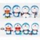 Doraemon El Gato Cósmico Colección 8 Figuras En Bolsa (Entrega Inmediata)