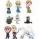 Disney Frozen Elsa Ana Olaf Colección 9 Figuras En Bolsa (Entrega Inmediata)