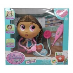 Juguete Muñeca Niña Doctora Accesorios Termómetro Jeringa (Entrega Inmediata)