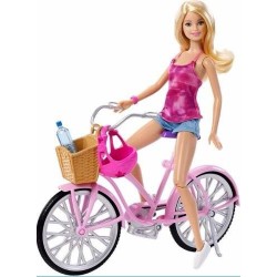 Muñeca Barbie Paseo En Bicicleta Mattel Djr54 (Entrega Inmediata)