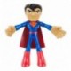 Figura Flextreme Superman Super Heroe Mattel Ggj76 (Entrega Inmediata)