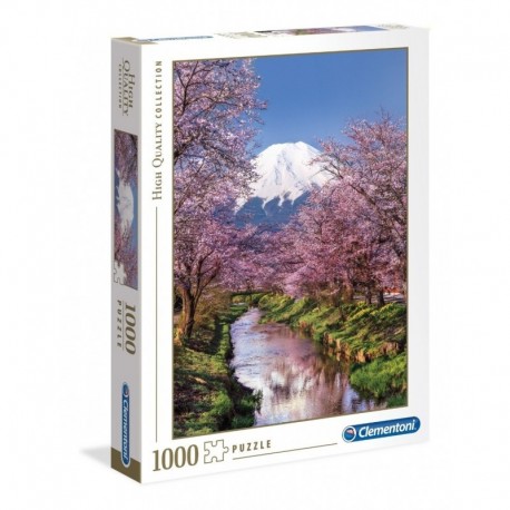 Rompecabezas 1000pcs Clementoni Fuji Mountain 39418 (Entrega Inmediata)