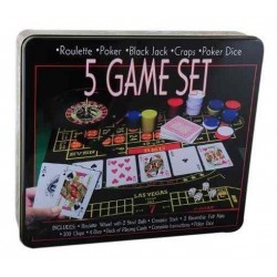 5 Juegos Casino Ruleta Poker Blackjack Poker Dados (Entrega Inmediata)