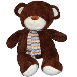 Peluches Gigante Oso 80 Cm Sentado Regalo Amor Fg-80-80 (Entrega Inmediata)