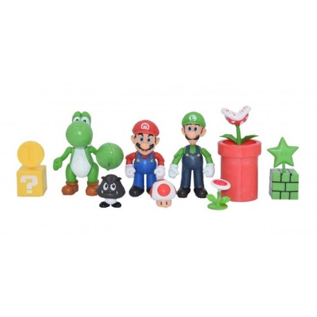 Figuras Mario Bros Articuladas Coleccion X 13 Figuras (Entrega Inmediata)