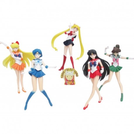 Coleccion 5 Figuras Anime Sailor Moon (Entrega Inmediata)