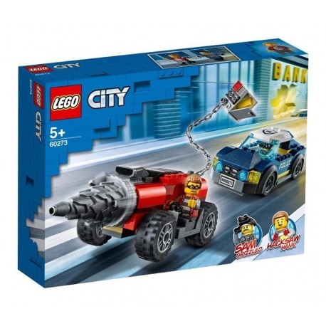 Lego City Policía De Élite Persecución De La Perforadora (Entrega Inmediata)