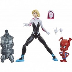 Figura Marvel Legends Spider-Gwen Stacy and Peter Porker Stilt BAF