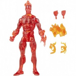 Figura Marvel Legends Fantastic Four Retro Human Torch