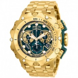 Invicta Men's Reserve Quartz Watch with Stainless Steel Strap, Gold, 31 (Model: 27793)