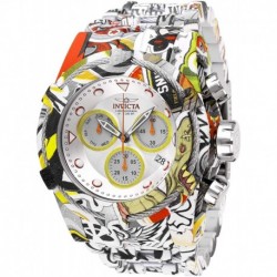 Invicta Men's Bolt Quartz Watch with Stainless Steel Strap, Multi Color, 35 (Model: 27095)