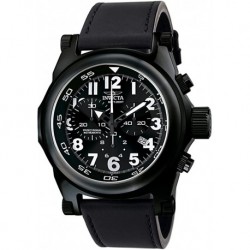 Invicta Men's F0046 Force Collection Chronograph Black Ion-Plated Watch