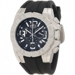 Invicta Men's 1608 Specialty Chronograph Black Dial with Interchangeable Bezel Watch