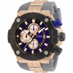 Invicta Men's Sea Hunter Stainless Steel Quartz Watch with Silicone Strap, Grey, 31 (Model: 29836)