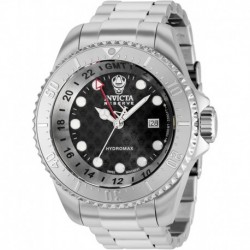 Invicta Men's 37217 Reserve Quartz 3 Hand Black Dial Watch