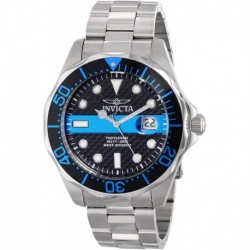 Invicta Men's 14702 Pro Diver Analog Display Swiss Quartz Silver Watch