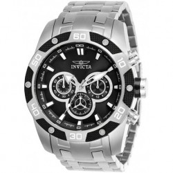 Invicta Men's Speedway Stainless Steel Quartz Stainless-Steel Strap, Silver, 26 Casual Watch (Model: 25838)