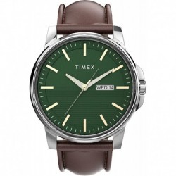 Timex Men's Stainless Steel Dress 45mm Watch