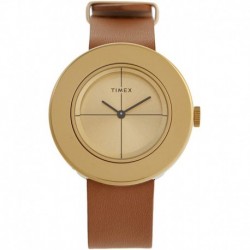 Timex Variety Complete Watch Yellow Gold/Tan One Size